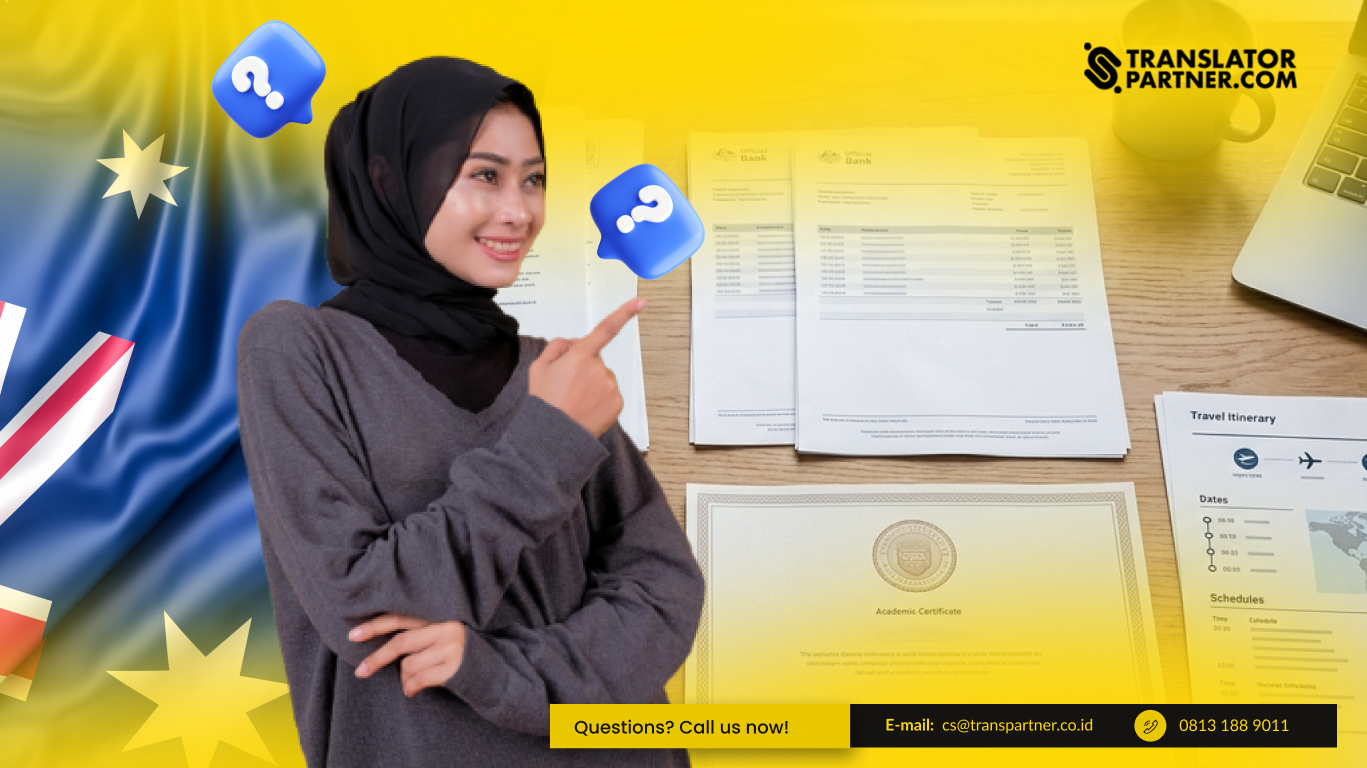 Dokumen yang Harus Diterjemahkan untuk Visa Australia